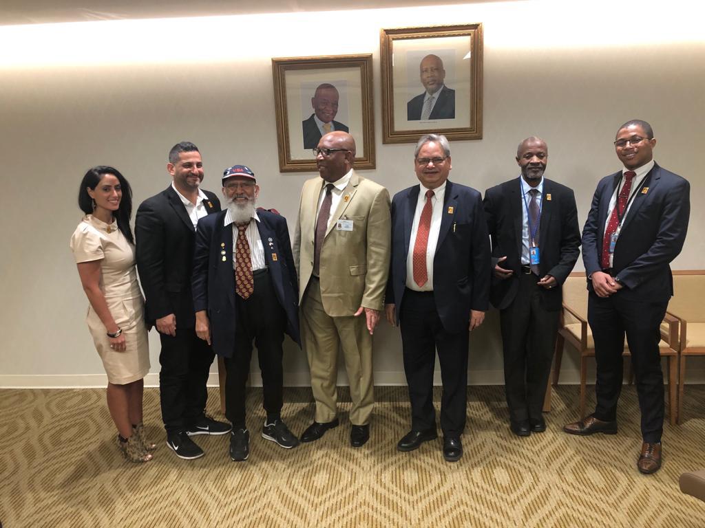 Meeting with Minister of Education, Science and Technology, Lesotho, South Africa in New York, United Nations